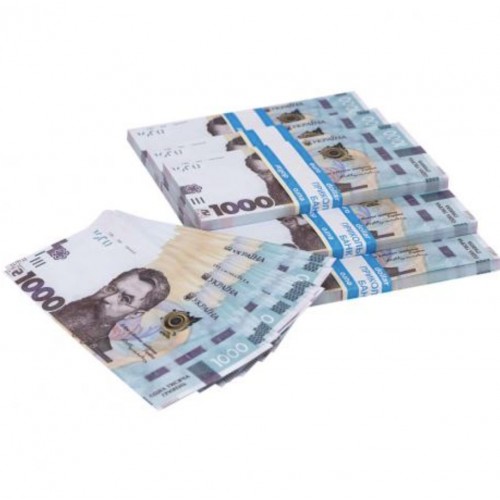 Сувенир номиналом 1000 гривен (80 шт купюр) (MiC)