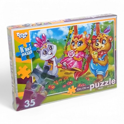 Мʼякі пазли "Літні забави", 35 елементів (Dankotoys)