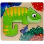 Деревянная игрушка пазлы-вкладки "Животные" (ХАМЕЛЕОН) (MiC)