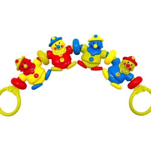 Брязкальце на візок "Клоуни" в кульку р.46x10x3 см (YG Toys)