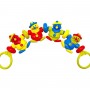 Брязкальце на візок "Клоуни" в кульку р.46x10x3 см (YG Toys)