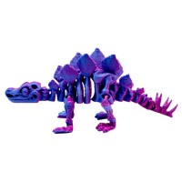 Печатная 3D фигурка динозавр в боксе (Фиолетовый), 3D печать