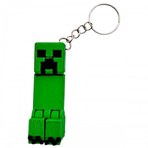 3D Брелоки MINECRAFT / МАЙНКРАФТ CREEPER / КРІПЕР KEYCHAIN, 3D печать (OYTOY)