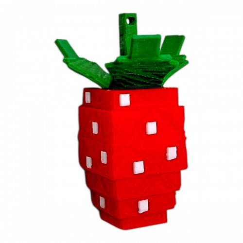 3D Брелоки ROBLOX ELDER STRAWBERRY / СТАРАЯ Клубника GAG KEYCHAIN, 3D печать (OYTOY)