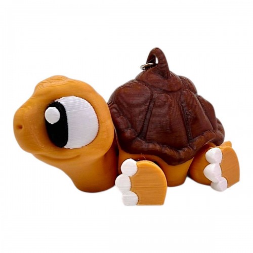 3D Брелоки "CUTE TORTOISE / ЧЕРЕПАХА", Keychain, 3D друк (OYTOY)