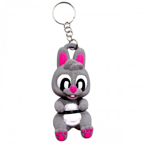 3D Брелоки CUTE BUNNY KEYCHAIN / КРОЛИК KEYCHAIN, 3D друк (OYTOY)