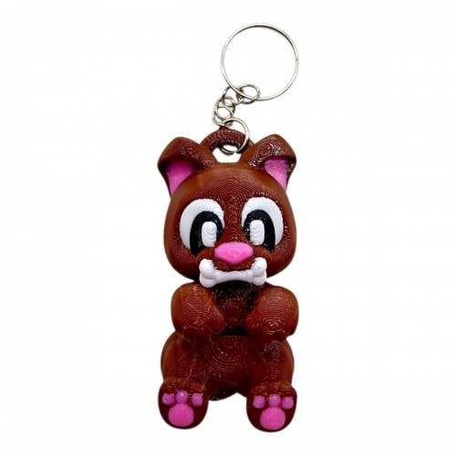 3D Брелоки CUTE DOG KEYCHAIN / СОБАЧКА KEYCHAIN, 3D друк (OYTOY)