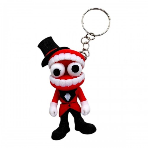 3D Брелоки "Hero FLEXI CAINE The Amazing Digital Circus / КЕЙН Дивовижний ЦИФРОВИЙ ЦИРК", Keychain, 3D друк (OYTOY)
