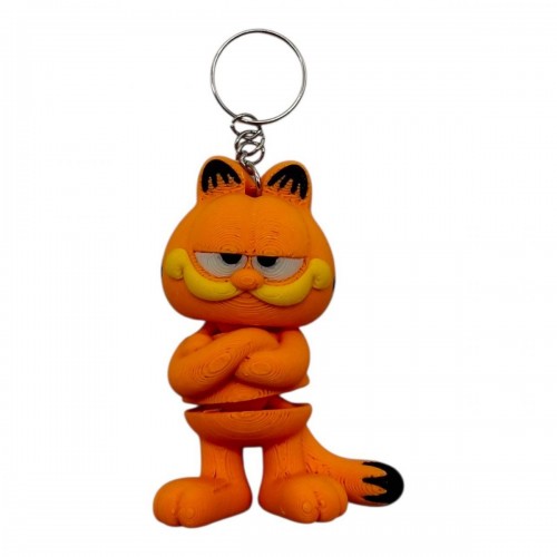 3D Брелоки HERO GARFIELD / ГАРФІЛД KEYCHAIN, 3D друк (OYTOY)