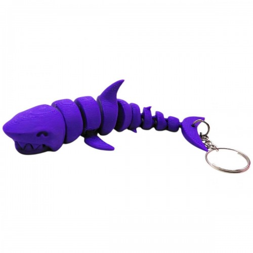 3D Брелоки "FLEXI SHARK / АКУЛА", Keychain, 3D друк (OYTOY)