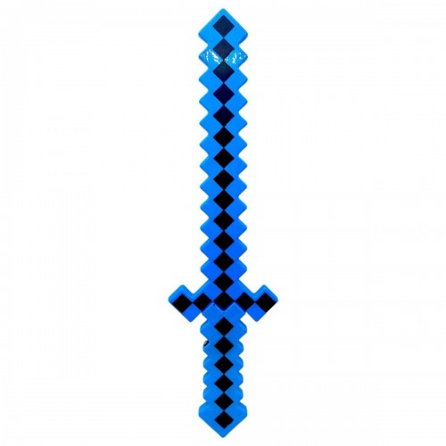 Алмазний меч, що світиться "MINECRAFT" музичний (БЛАКИТНИЙ) (MiC)