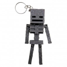 3D Брелоки MINECRAFT / МАЙНКРАФТ SKELETON / СКЕЛЕТ KEYCHAIN, 3D друк