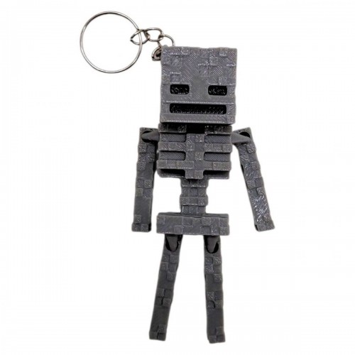 3D Брелоки MINECRAFT / МАЙНКРАФТ SKELETON / СКЕЛЕТ KEYCHAIN, 3D печать (OYTOY)