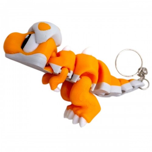 3D Брелоки CUTE BABY T-REX / ТИРАНОЗАВР KEYCHAIN, 3D печать (OYTOY)