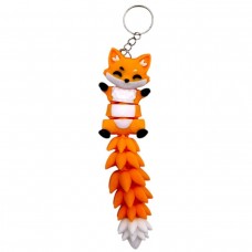 3D Брелоки FLEXI FOX LONG TAIL/ ЛИСИЧКА ХВОСТИК KEYCHAIN, 3D друк