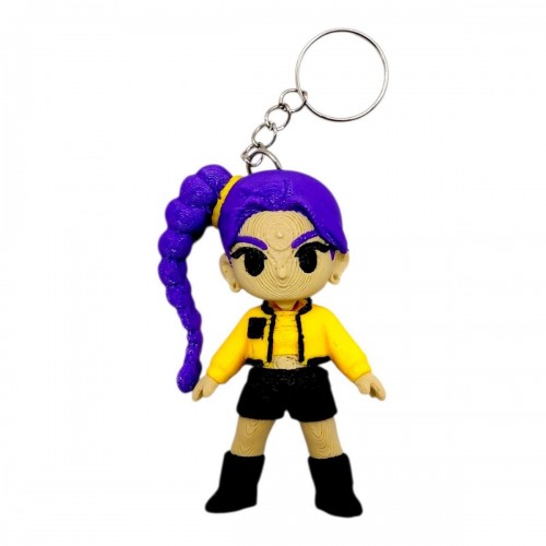 3D Брелоки HERO K-POP RUMI Кейпоп-мисливиці на демонів / РУМІ KEYCHAIN Demon Hunters, 3D друк (OYTOY)