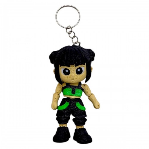 3D Брелоки HERO K-POP ZOE Demon Hunters / ЗОЯ KEYCHAIN, Кейпоп-мисливиці на демонів, 3D друк (OYTOY)