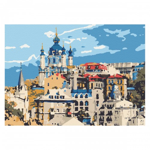 Картина за номерами "Андріївський спуск" (Riviera Blanca)