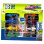 Игровой набор, 8 машинок + игровой ковер, короб. 23*16,8*3см (MiC)