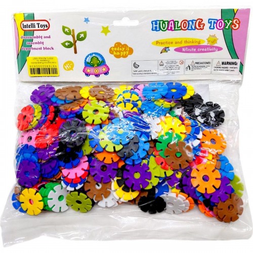 Конструктор Puzzle blocks «Ромашка» 3+ (MiC)