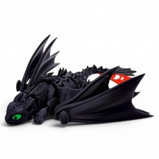 ФИГУРКА 3D HERO DRAGON NIGHT FURY / НОЧНАЯ ЛЮТЬ, 3D ПЕЧАТЬ 