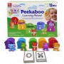 Логическая игра "Peekaboo. Домики с животными", вид 2 (SunQ toys)