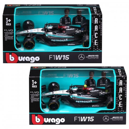 Автомодель - Mercedes-AMG F1 W15 Performance (2024) (1:43) (Bburago)