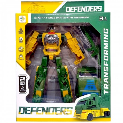 Трансформер Heroic Protector, в коробке (ЗЕЛЕНЫЙ) (MiC)