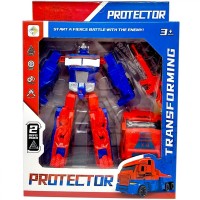 Трансформер Heroic Protector, в коробке (СИНИЙ)