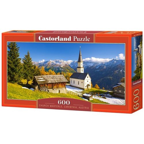 Пазлы "Церковь, Австрия", 600 элементов (Castorland)
