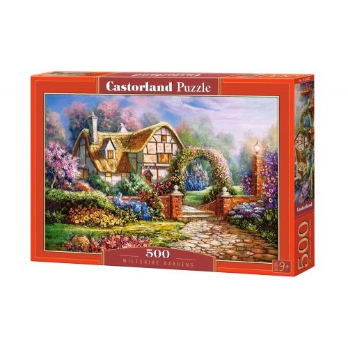 Пазлы "Сказочный домик", 500 элементов (Castorland)