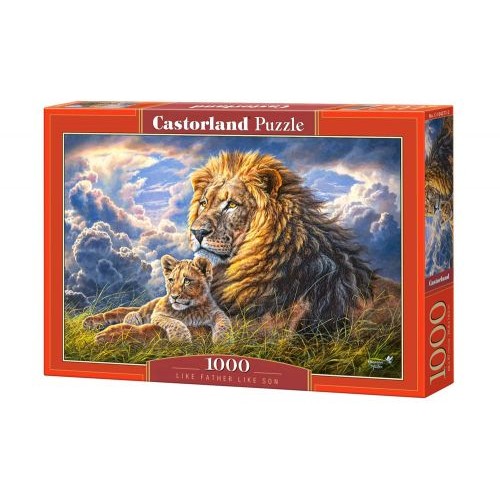 Пазли "Лев і левеня", 1000 елементів (Castorland)