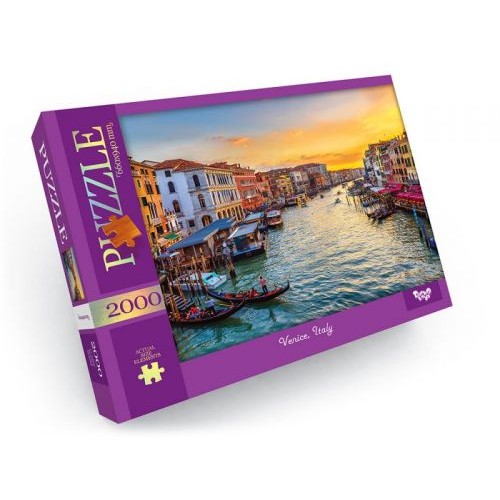 Пазли "Венеція: Італія", 2000 елементів (Dankotoys)