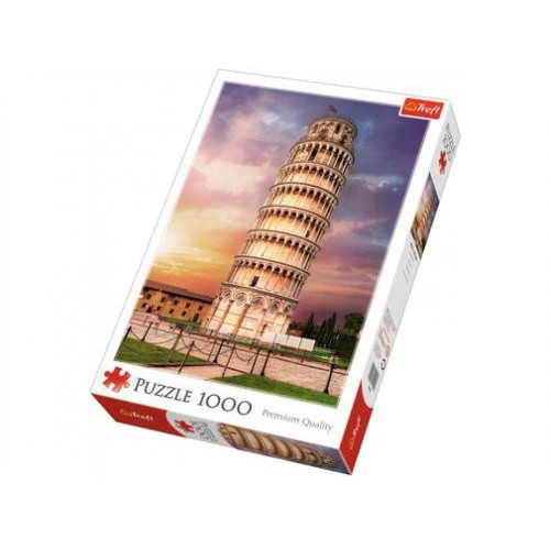 Пазлы "Пизанская башня", 1000 элементов (Trefl)