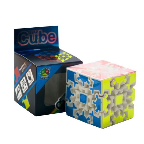 Головоломка на шестернях "Gear Cube" (біла) (Fanxin)
