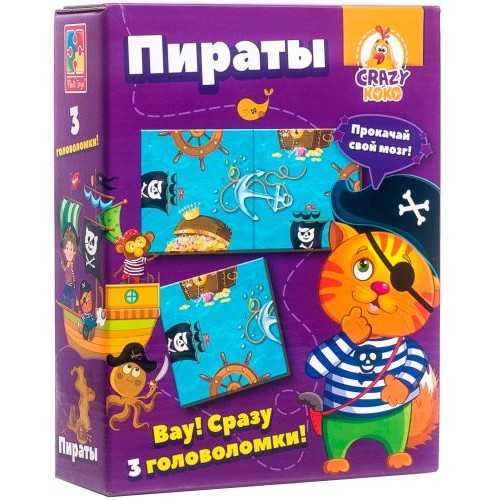 Настольная игра "Пираты" (рус) (Vladi Toys)