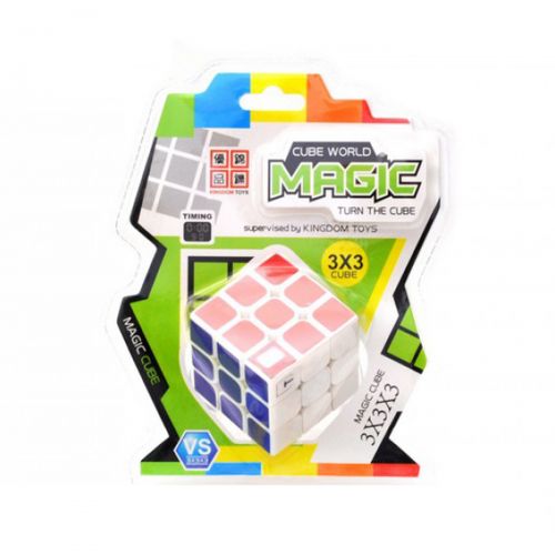 Кубик Рубика с таймером, белый (YUANGUANG)