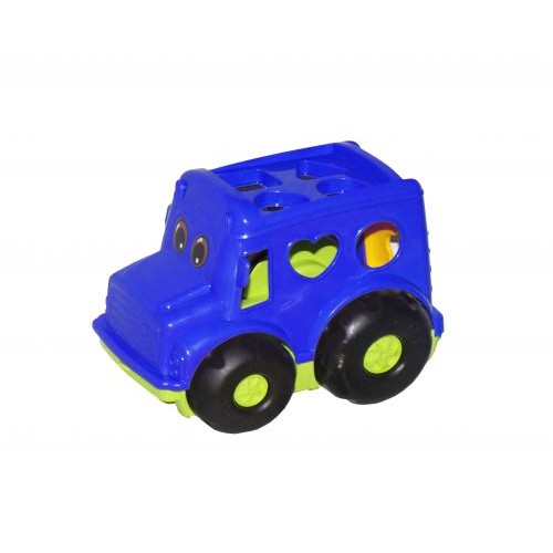 Сортер- автобус "Бусик №1" (синій) (Colorplast)