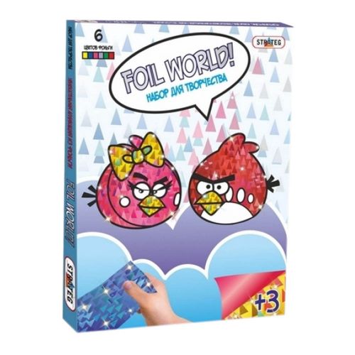 Картина з фольги "Angry Birds" (MiC)