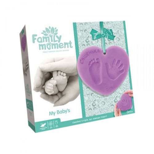 Набор для отпечатка ручки и ножки "Family Moment", FMM-01-01U (укр) (Dankotoys)