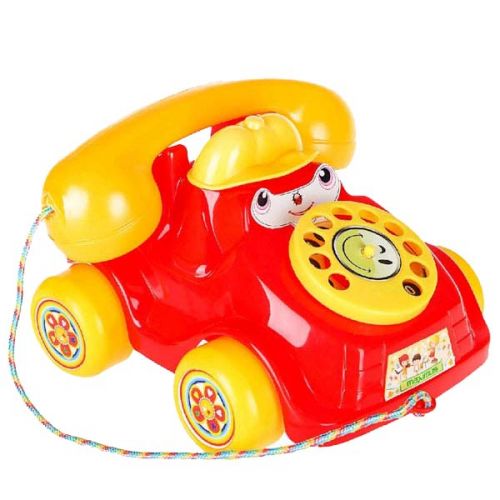 Каталка Телефон маленький красный