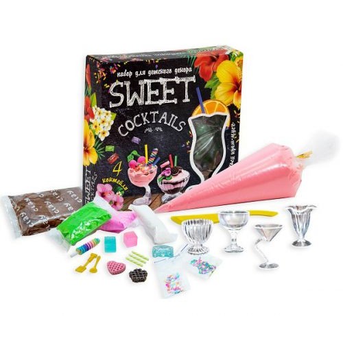 Набір для дитячого декору "Sweet Cocktails" (Strateg)