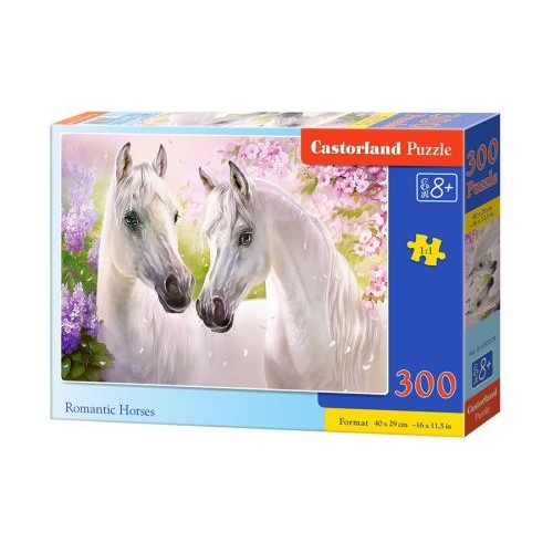 Пазли "Романтичні коні", 300 елементів (Castorland)