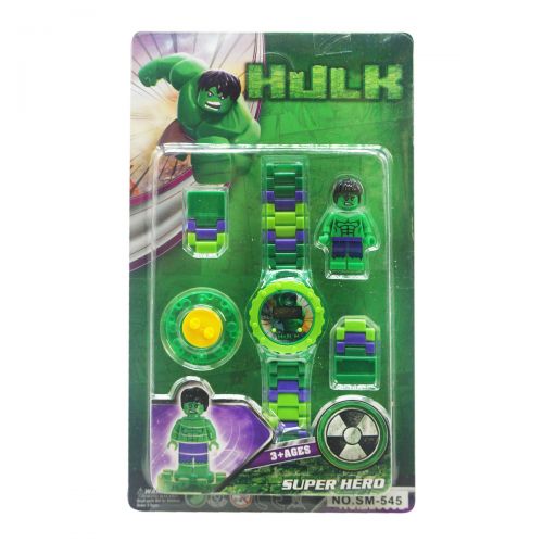 Детский набор "Hulk" с часами (MiC)