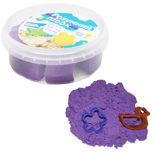 Набор для детского творчества "Умный песок", 150 г (фиолетовый) (MiC)