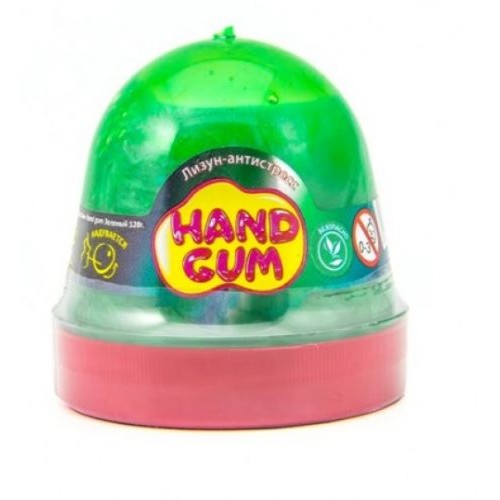 Лизун-антистрес "Hand gum" 120 г зелений (MiC)