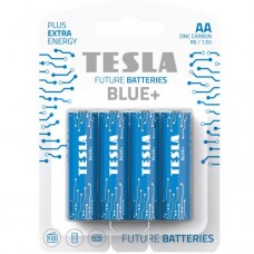 Батарейки TESLA AA BLUE + (R06), 4 штуки