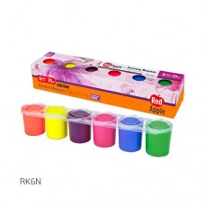 Набір фарб для малювання по тканині, 6 кольорів