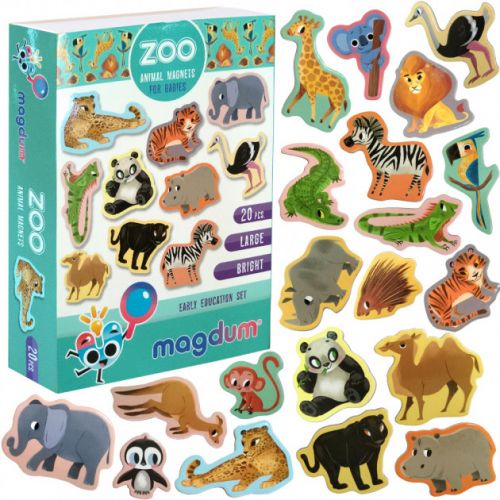 Набор магнитиков "Зоопарк" (Magdum)