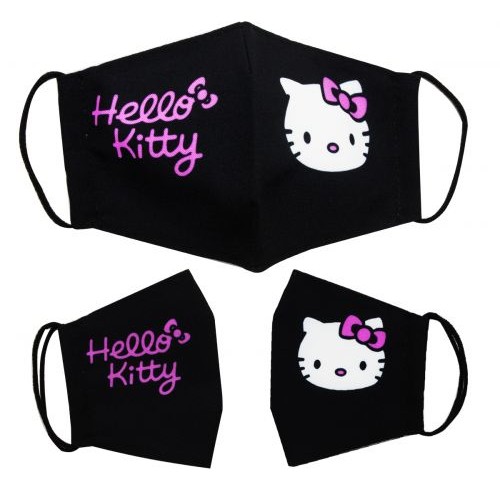 Багаторазова 4-х шарова захисна маска "Hello Kitty" розмір 3, 7-14 років (MiC)